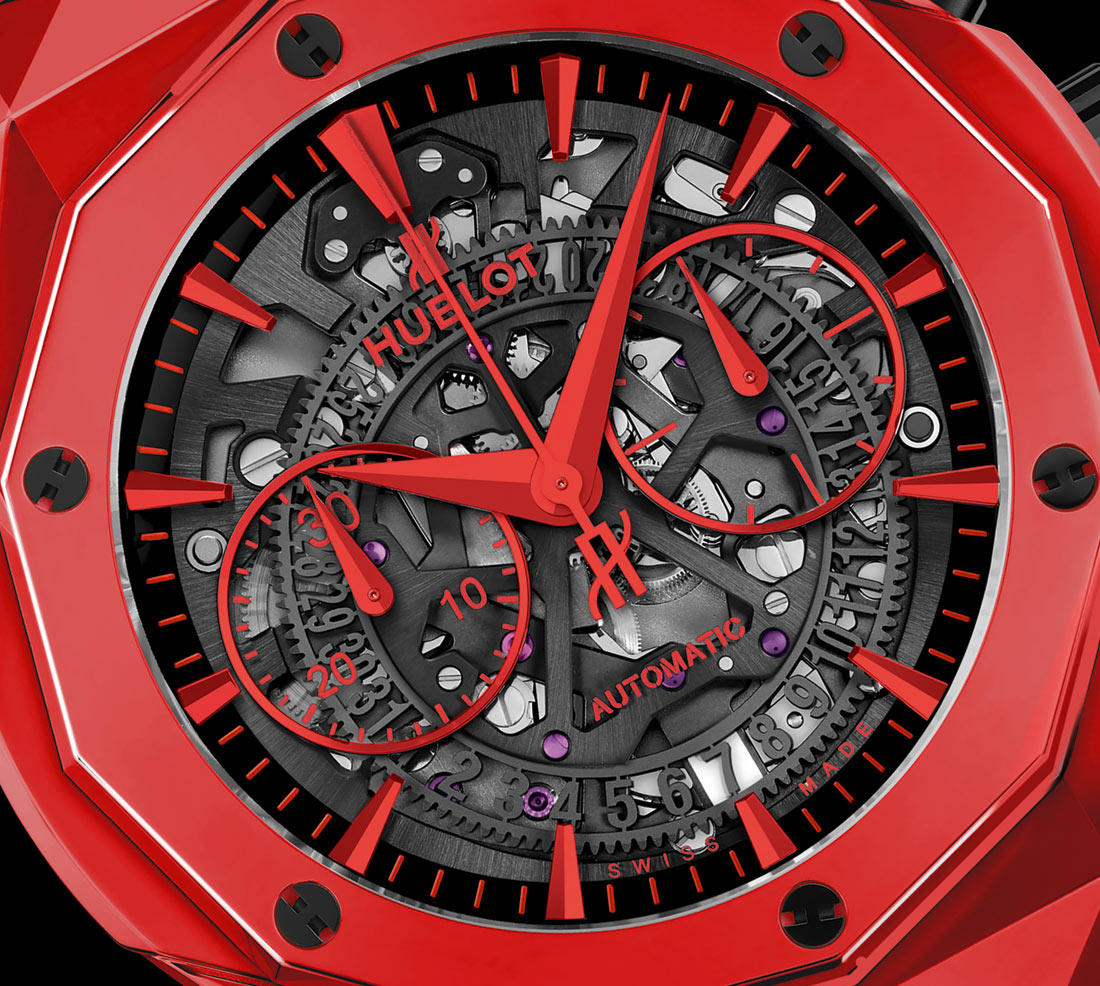 Hublot Classic Fusion Chronograph Orlinski red dial