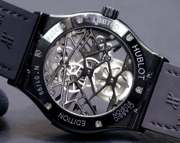 Hublot Classic Fusion Skeleton Tourbillon 45mm - Back