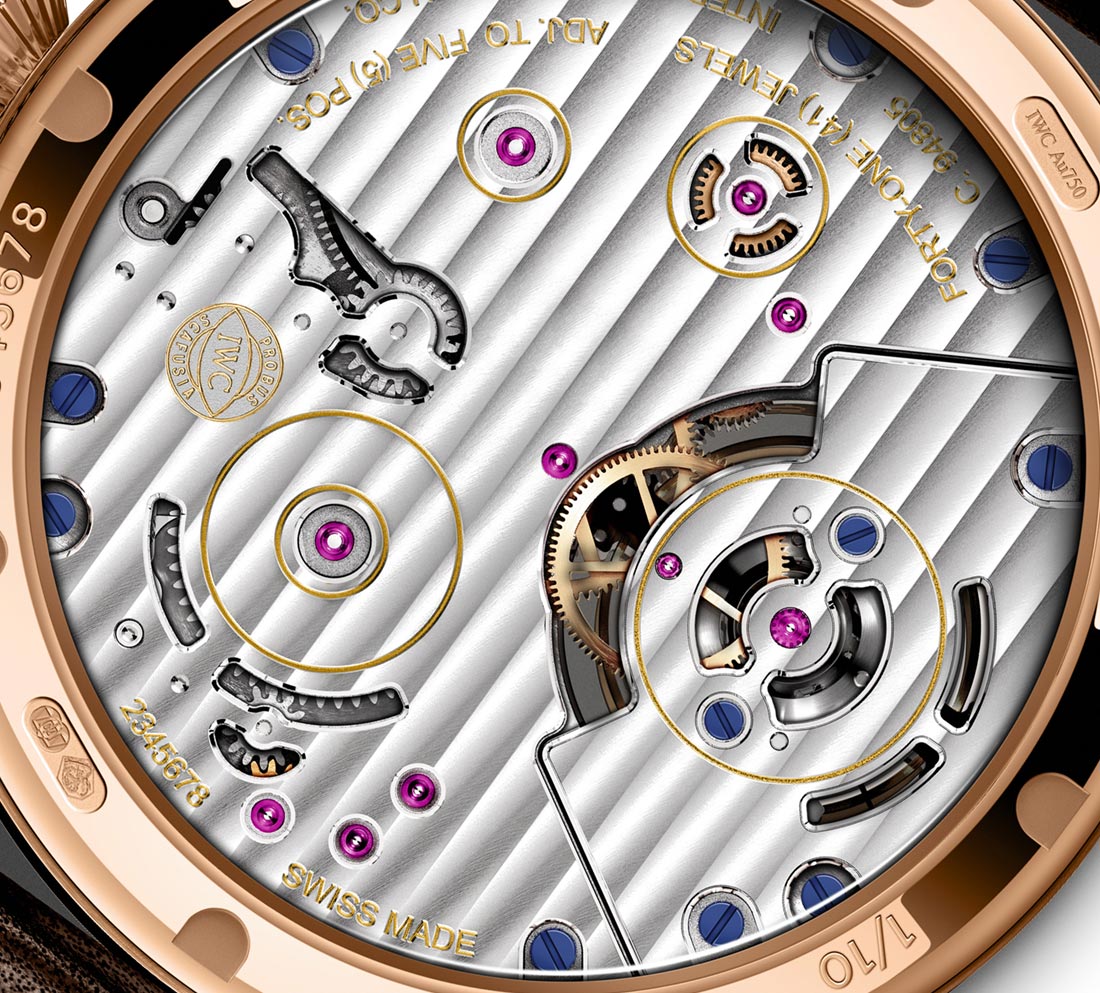 IWC Big Pilot's Watch Constant-Force Tourbillon Edition 'Le Petit Prince' movement