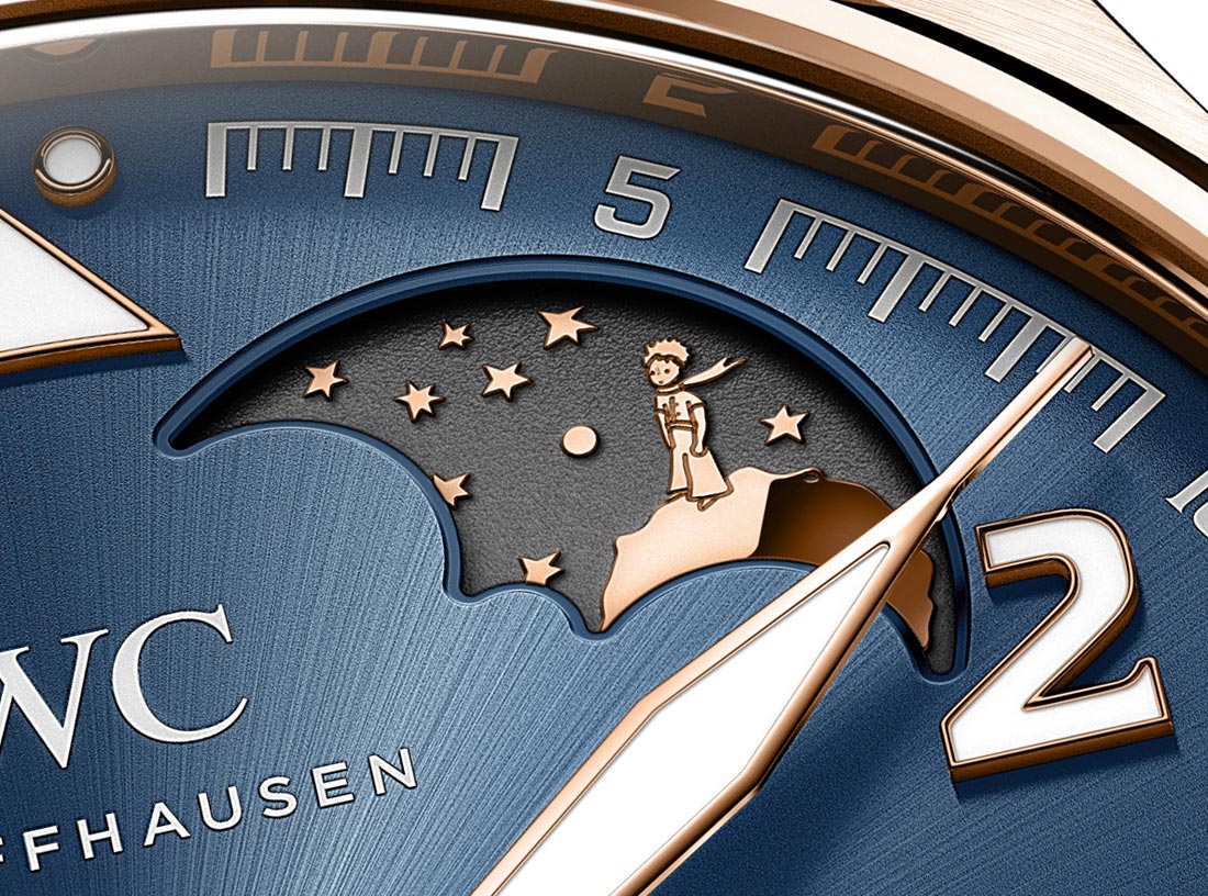 IWC Big Pilot's Watch Constant-Force Tourbillon Edition 'Le Petit Prince' moon phase
