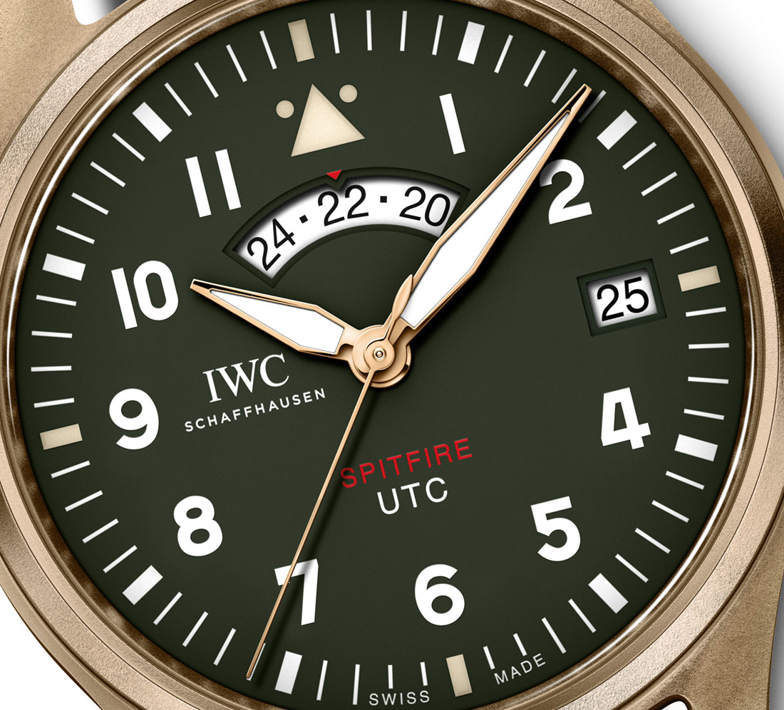 IWC Pilots Watch Spitfire UTC dial