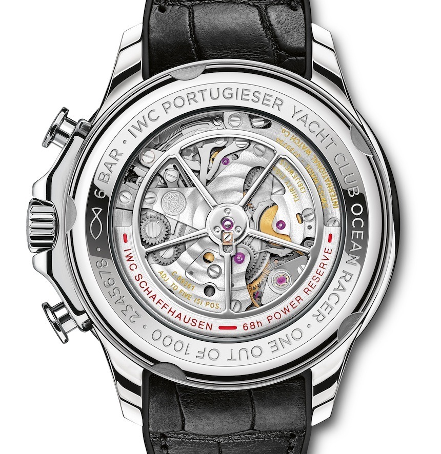 LAUNCH IWC PORTUGUESE YACHT CLUB CHRONOGRAPH EDITION OCEAN RACER