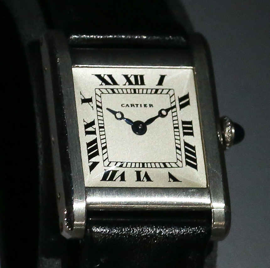 Cartier Tank watch in platinum from 1920