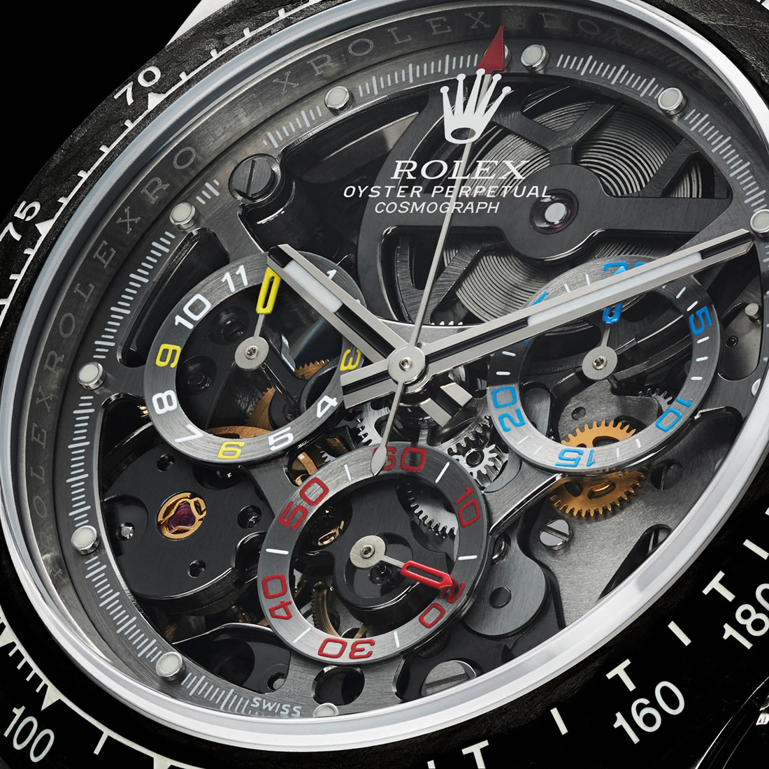 Les Artisans De Geneve La Montoya Rolex Daytona dial