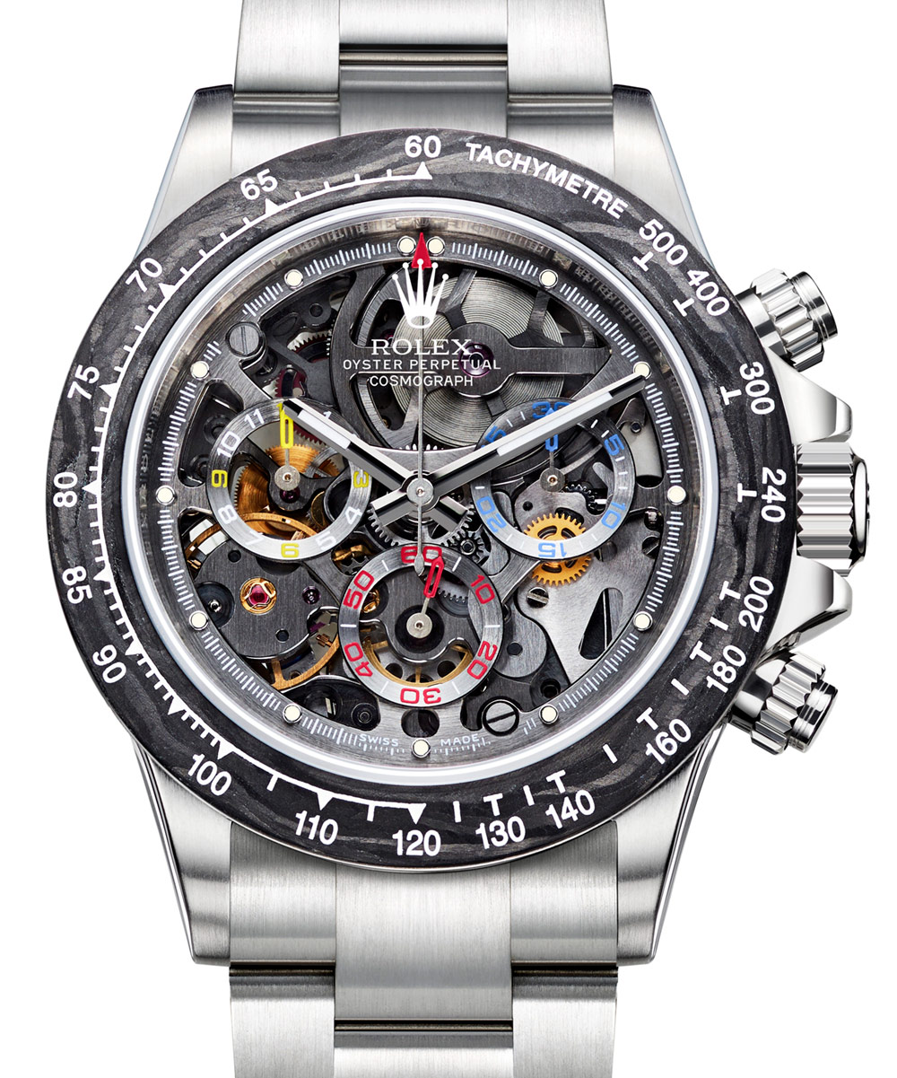 Les Artisans De Geneve La Montoya Rolex Daytona full watch front