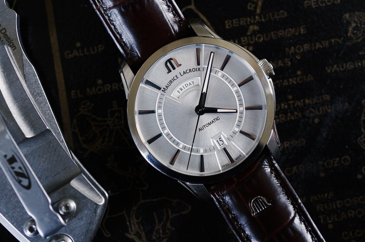 Maurice Lacroix Pontos Day Date front view