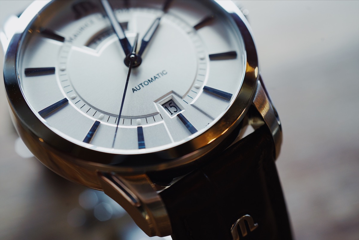 Maurice Lacroix Pontos Day Date date window