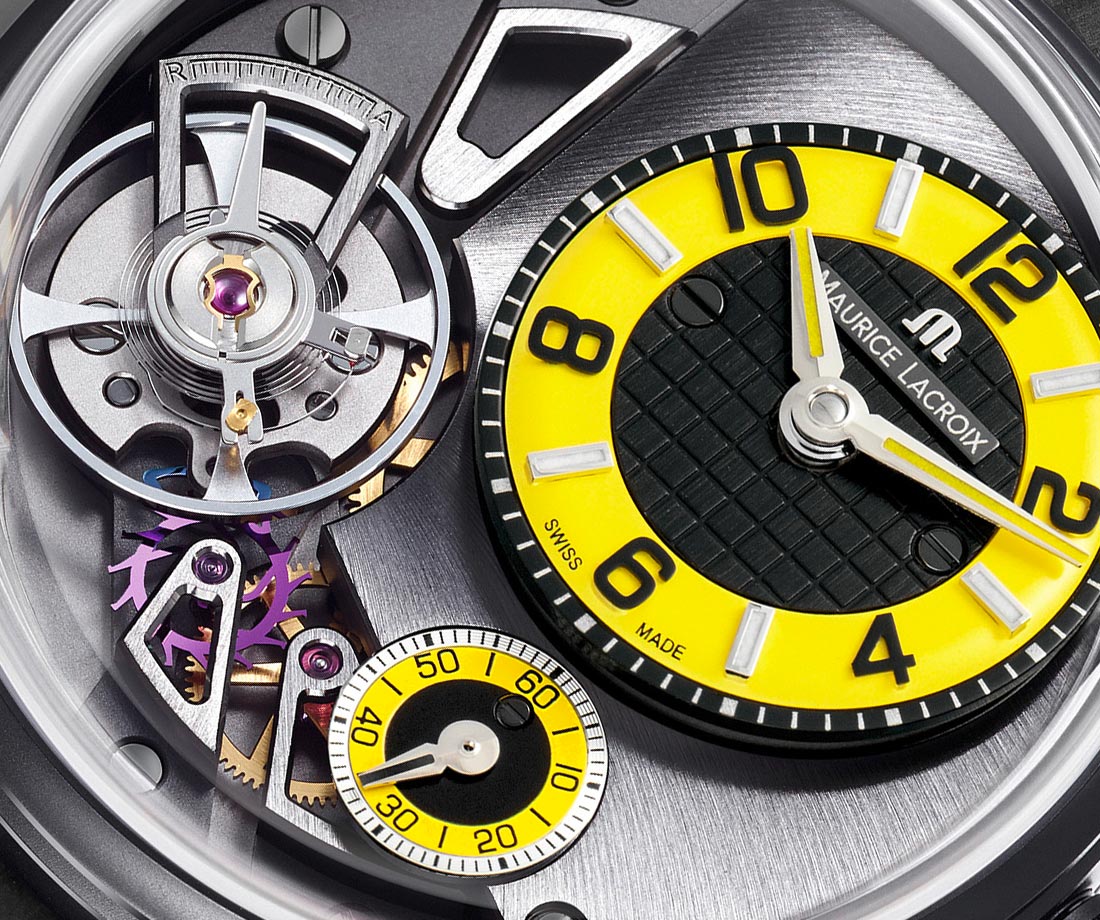 Maurice Lacroix Masterpiece Gravity Limited Edition dial