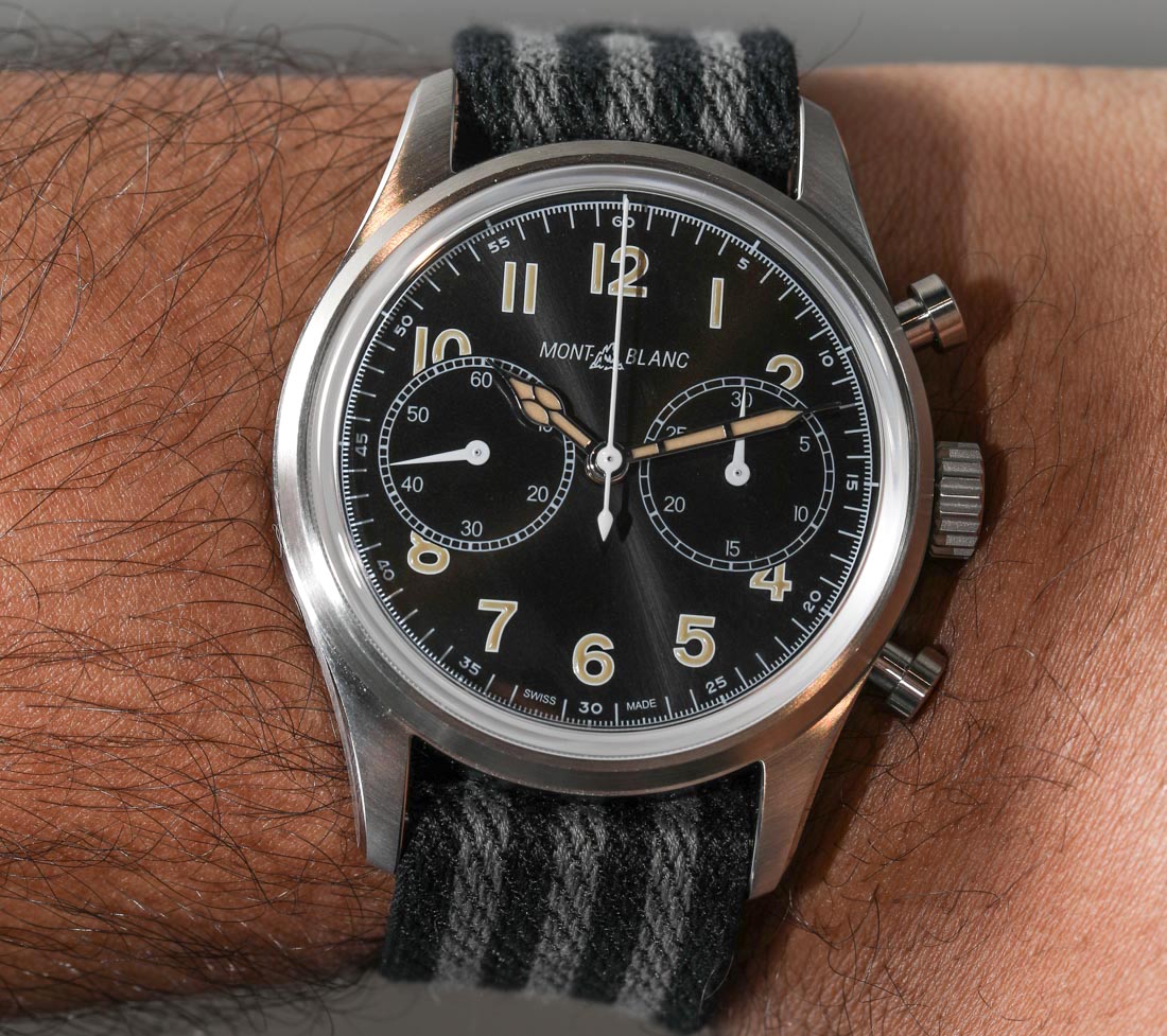 Montblanc 1858 Automatic Chronograph in stainless steel