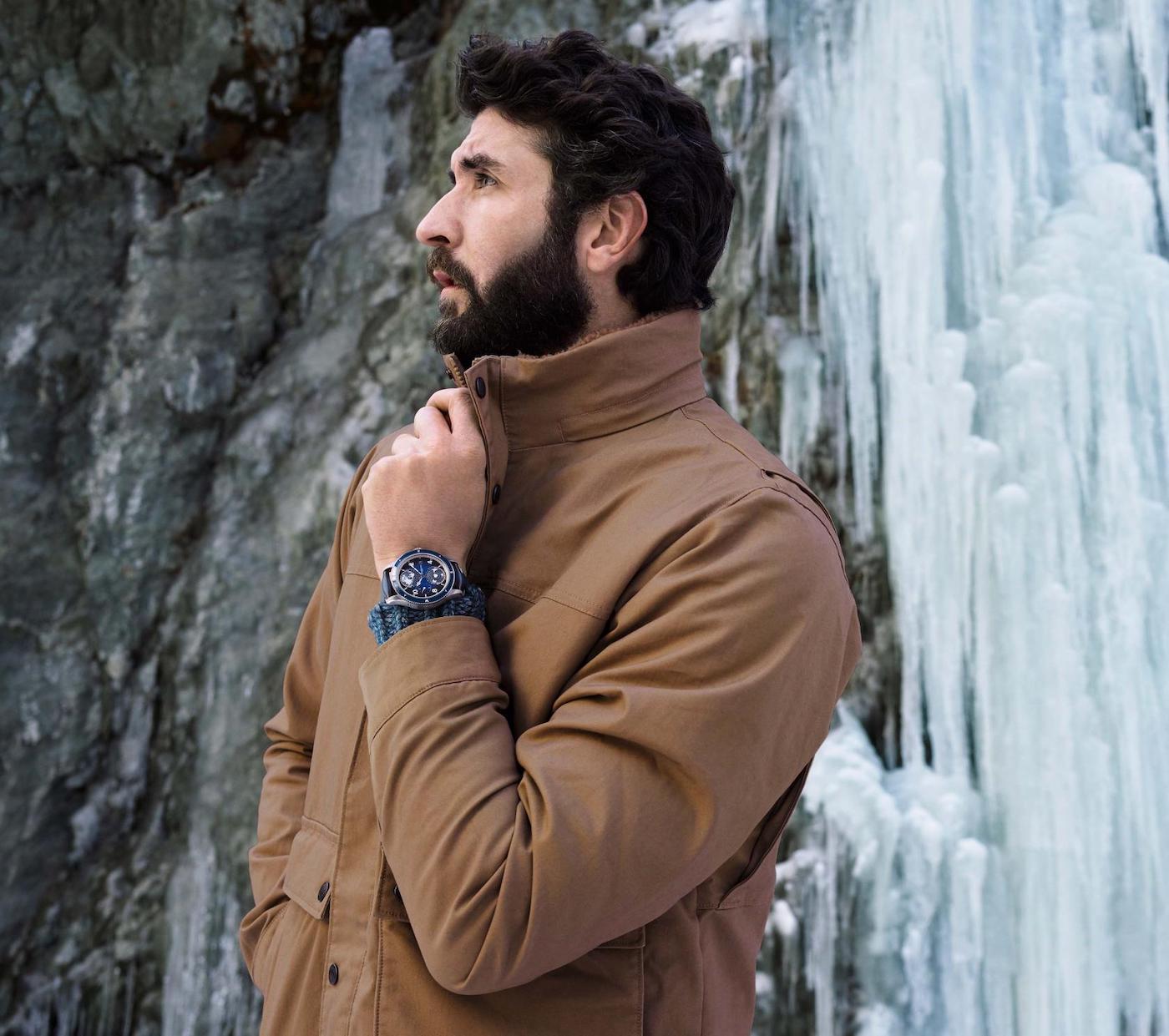 montblanc 1858 Geosphere blue