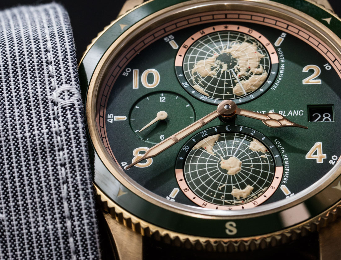 Montblanc 1858 Geosphere Green  Bronze