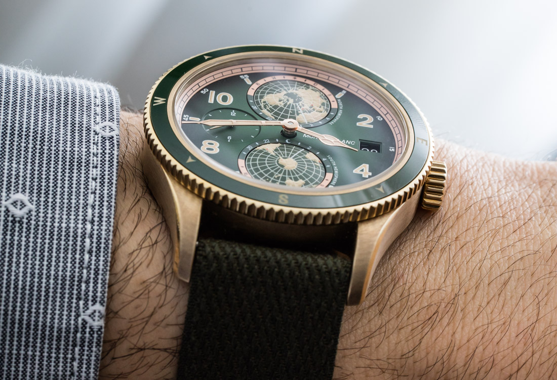 Montblanc 1858 Geosphere Green  Bronze