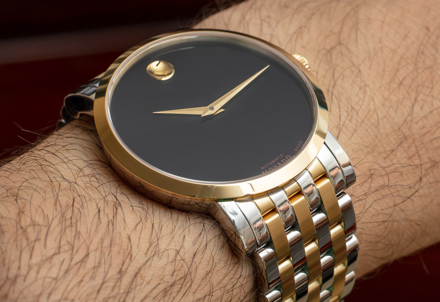 movado museum red label