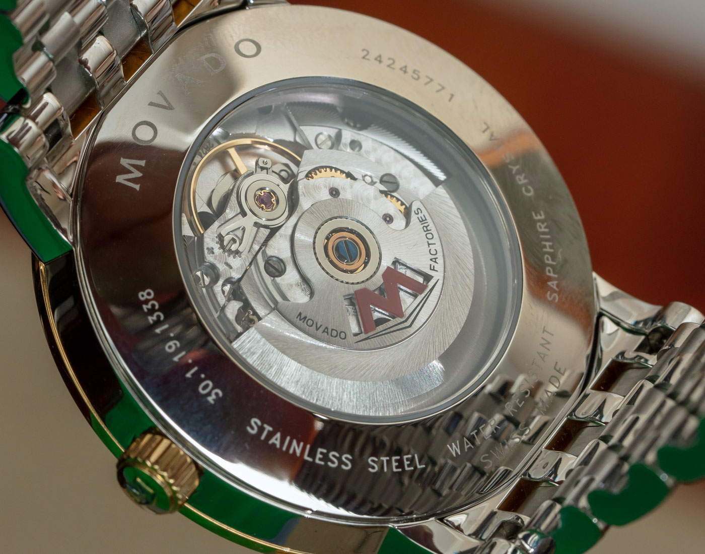 movado museum red label