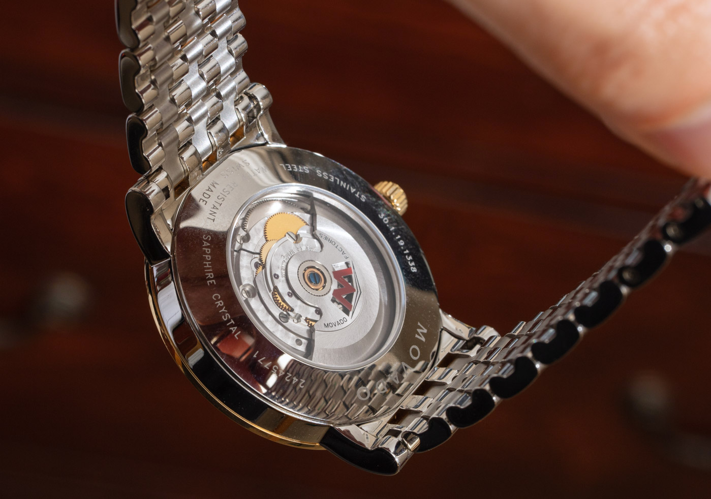 movado museum red label