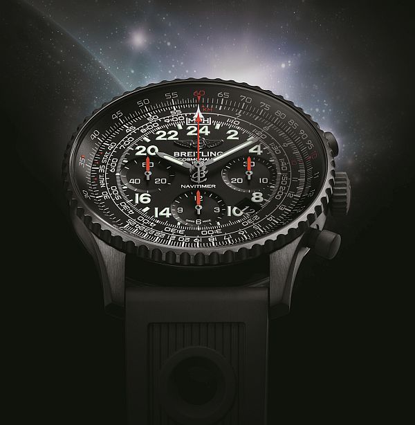 Breitling-Navitimer-Cosmonaute-Blacksteel