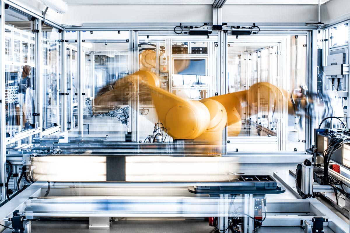 Automation at Omega factory