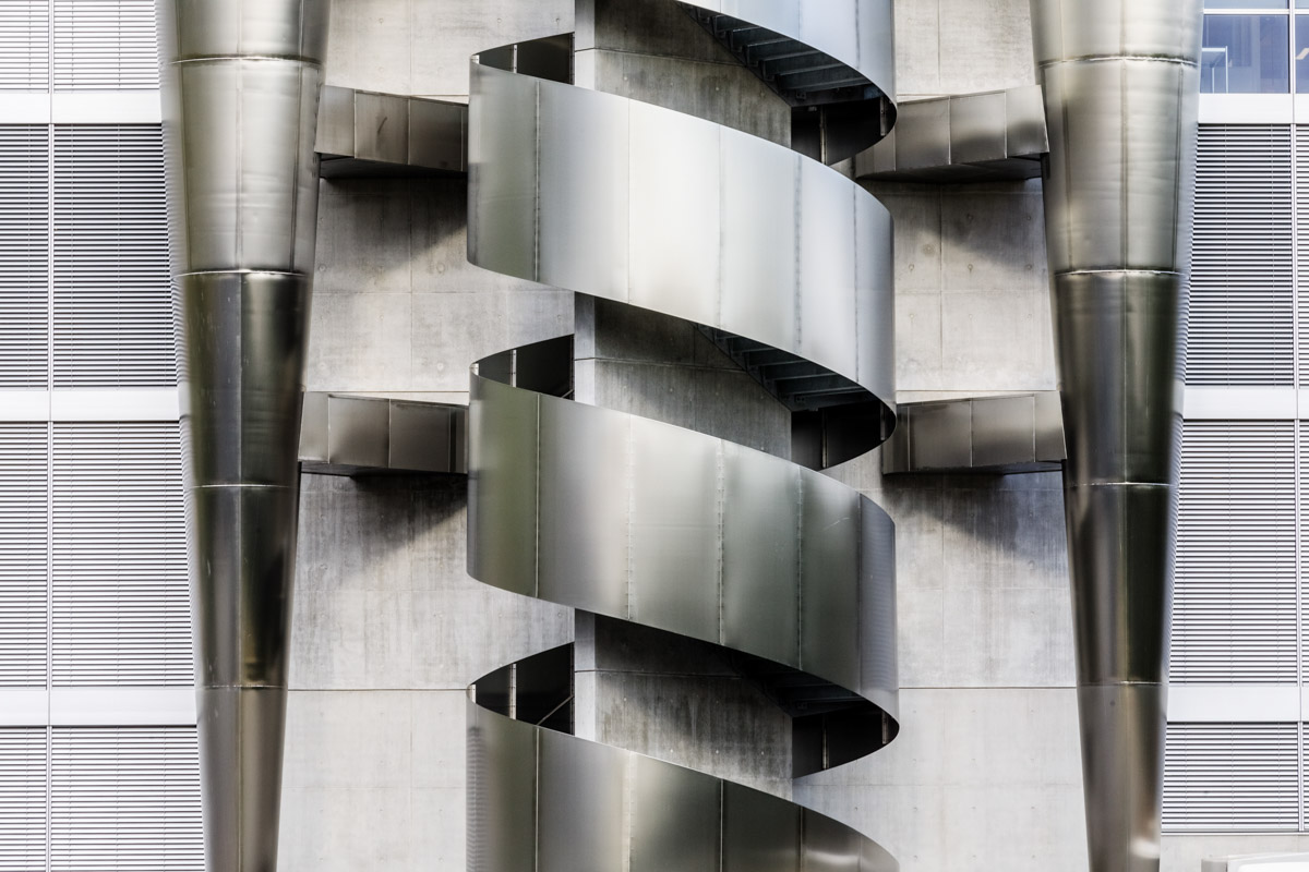 Omega factory exterior detail