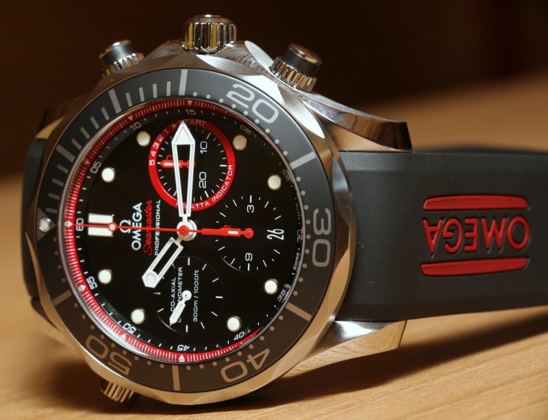 Omega Seamaster Chronograph ETNZ watch 8