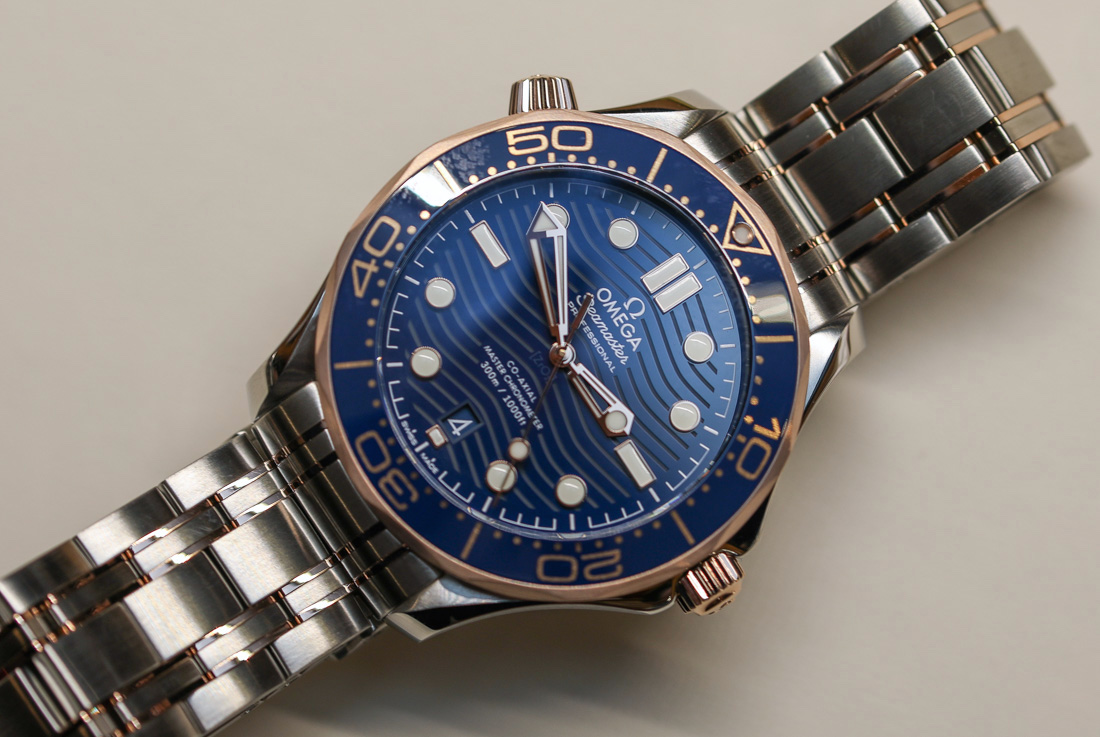 omega seamaster professional 300m diver gold