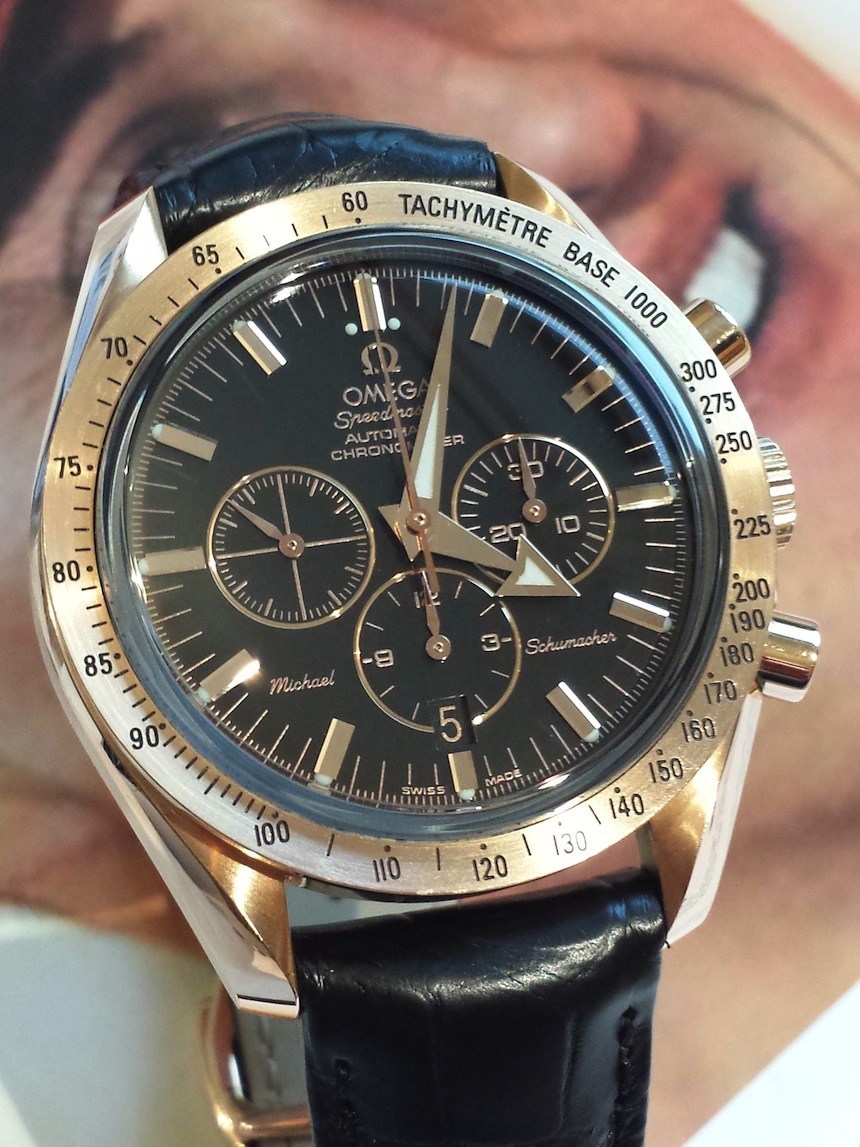 Speedmaster Broad Arrow Michael Schumacher - Photos courtesy of John Spellman