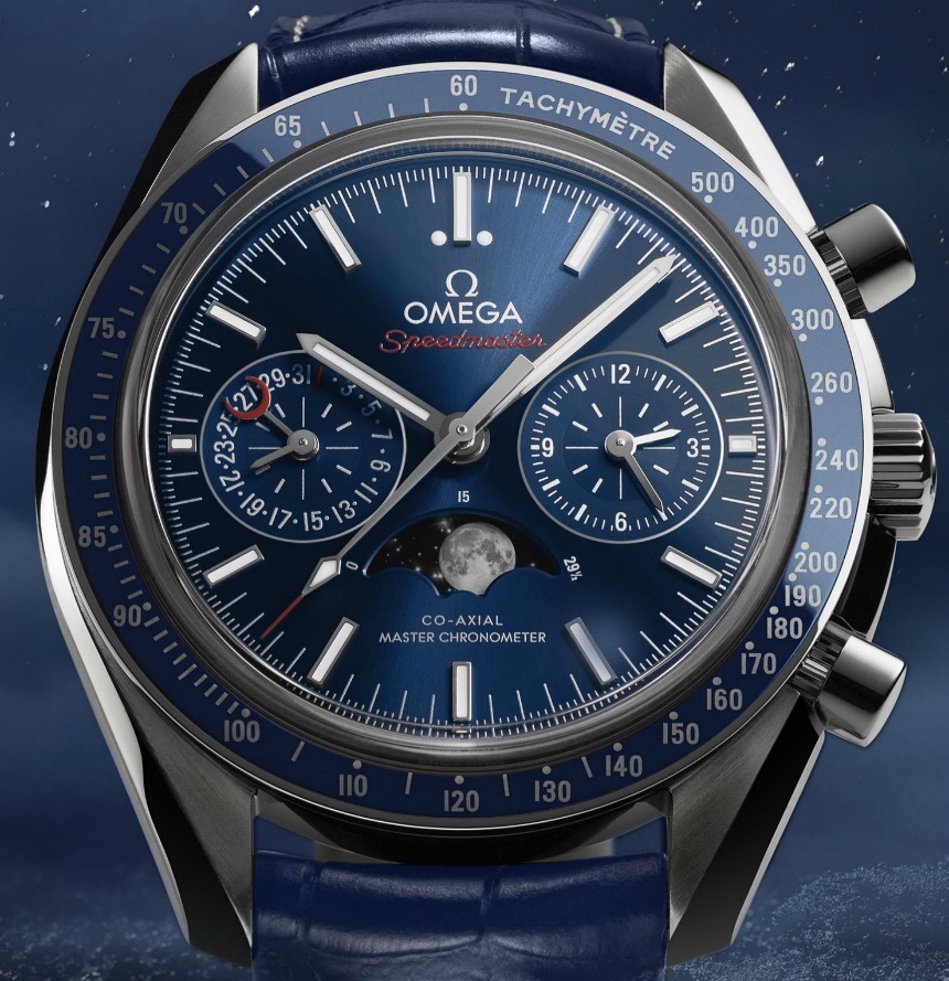 Omega-Speedmaster-Moonphase-Chronograph-Master Chronometer--1