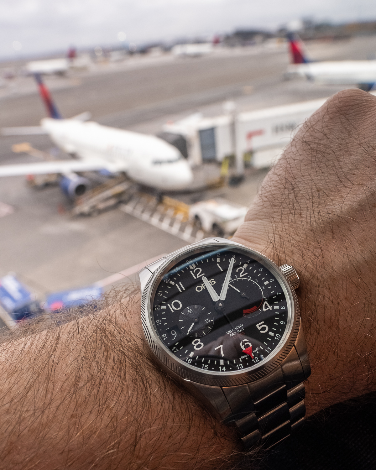 Oris Big Crown ProPilot Caliber 114 on wrist