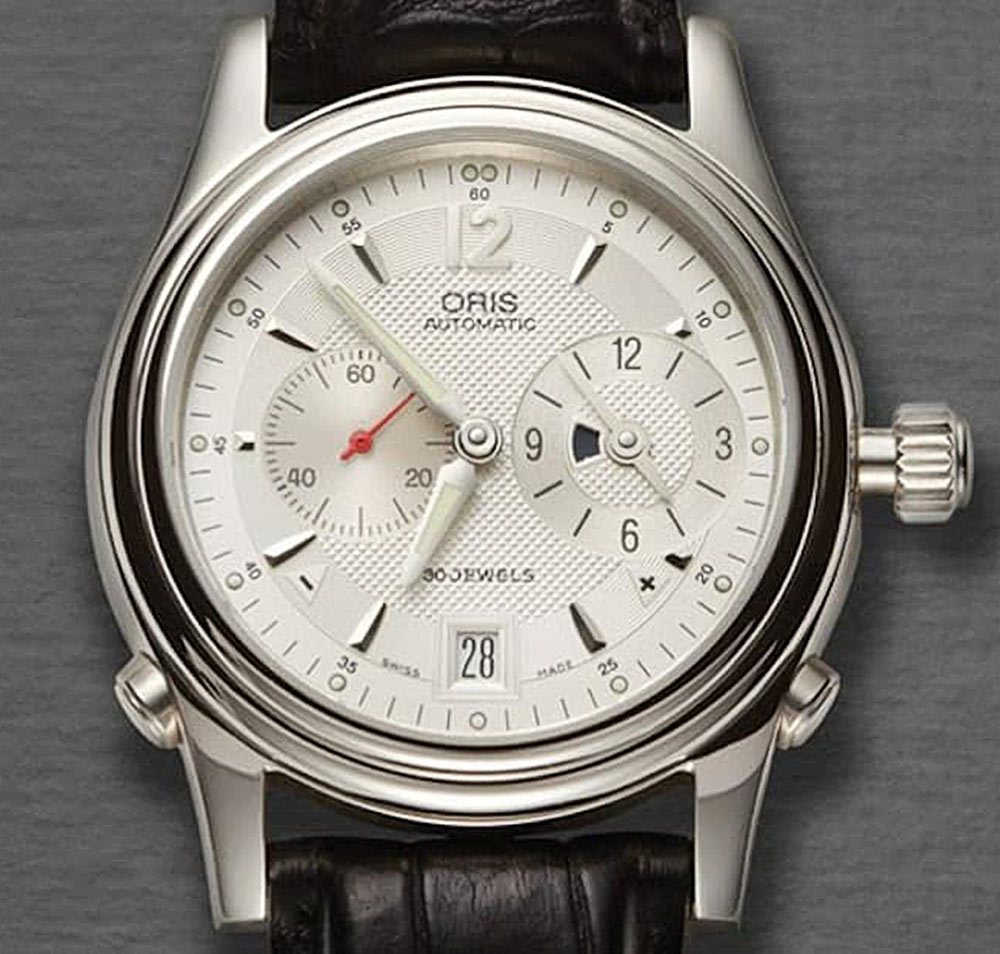 1997 Oris Worldtimer dial