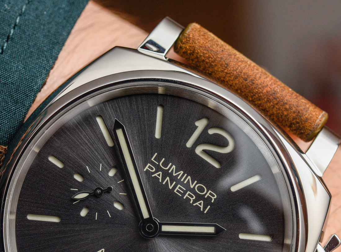 Panerai Luminor Due 3 Days Automatic 38mm dial detail