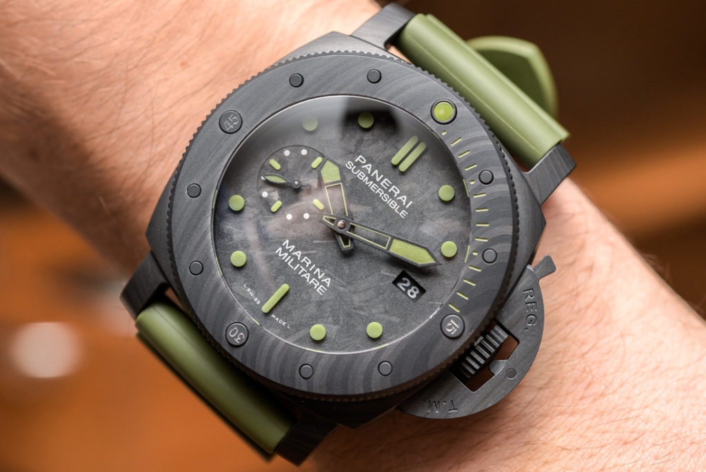 Panerai Marina Militare wrist shot