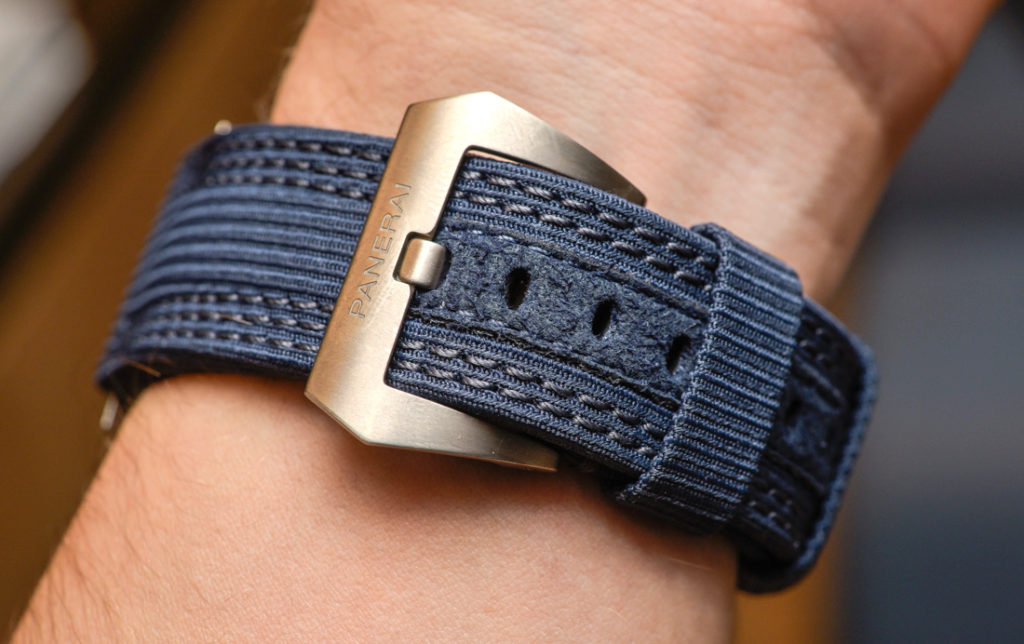 Panerai Mike Horn Submersible recycled nylon strap