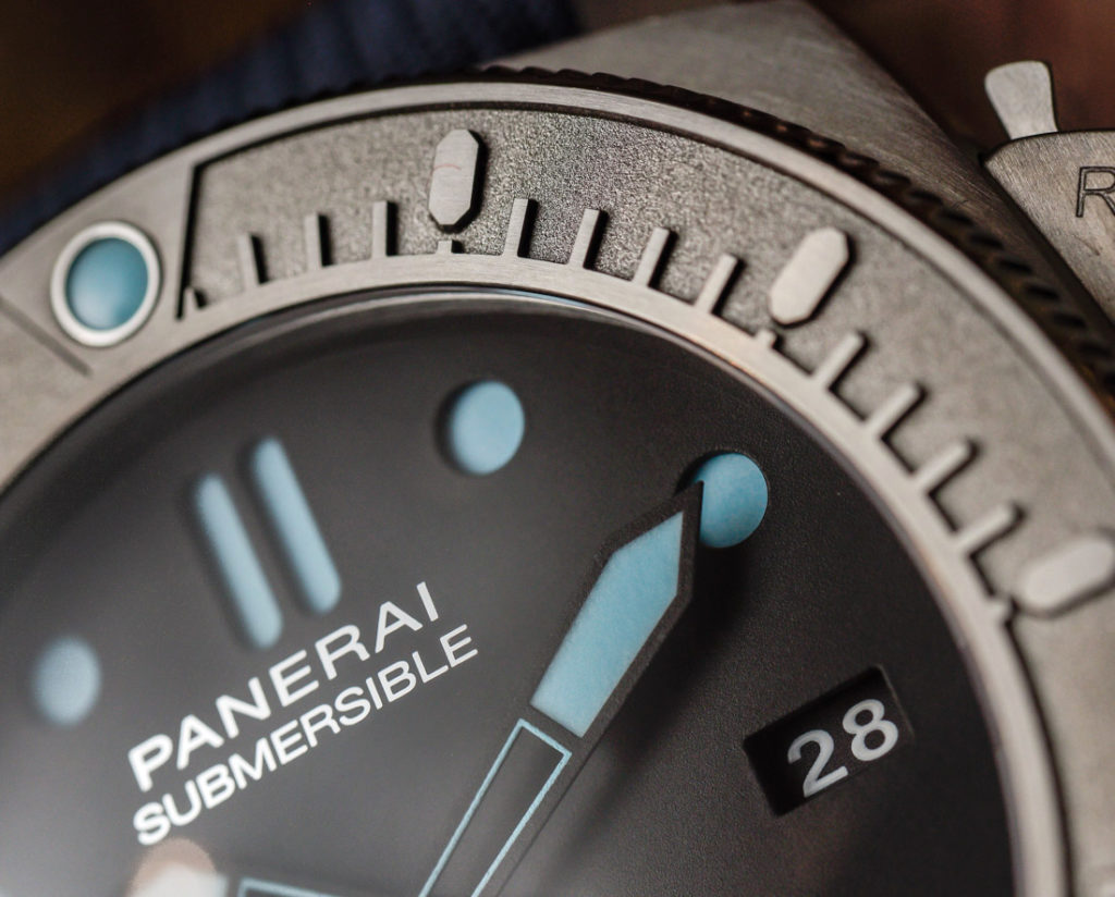 Panerai Mike Horn Submersible bezel