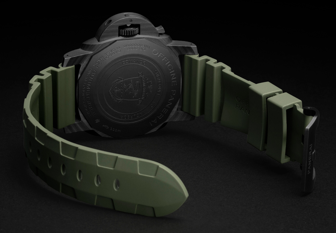 Panerai Submersible Marina Militare Carbotech strap