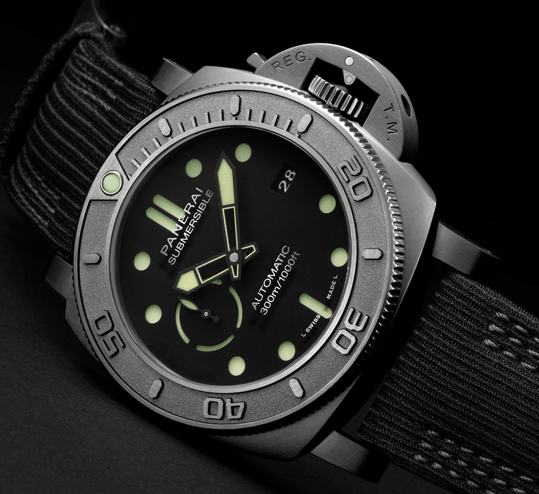Panerai Submersible Mike Horn Edition PAM 984  PAM 985 dive watch