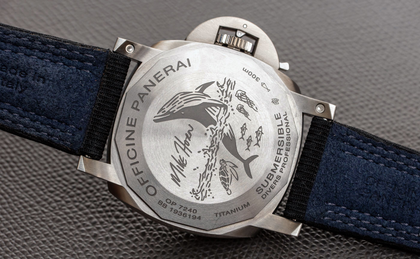 panerai submersible mike horn pam00984