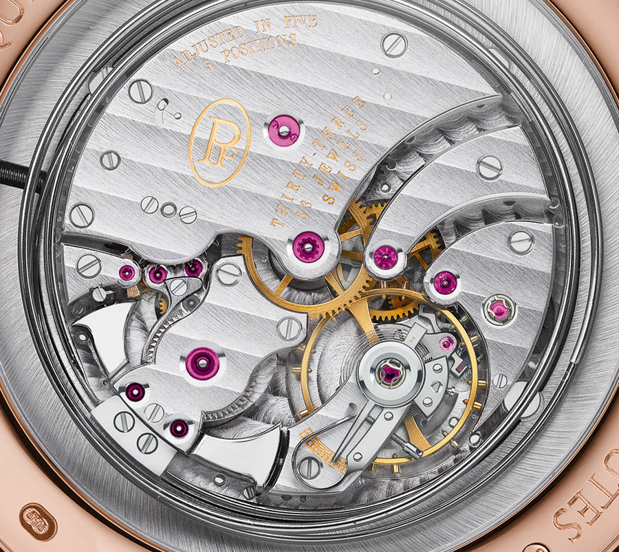 Parmigiani Toric Capitole Rose Gold Brown 2018 movement