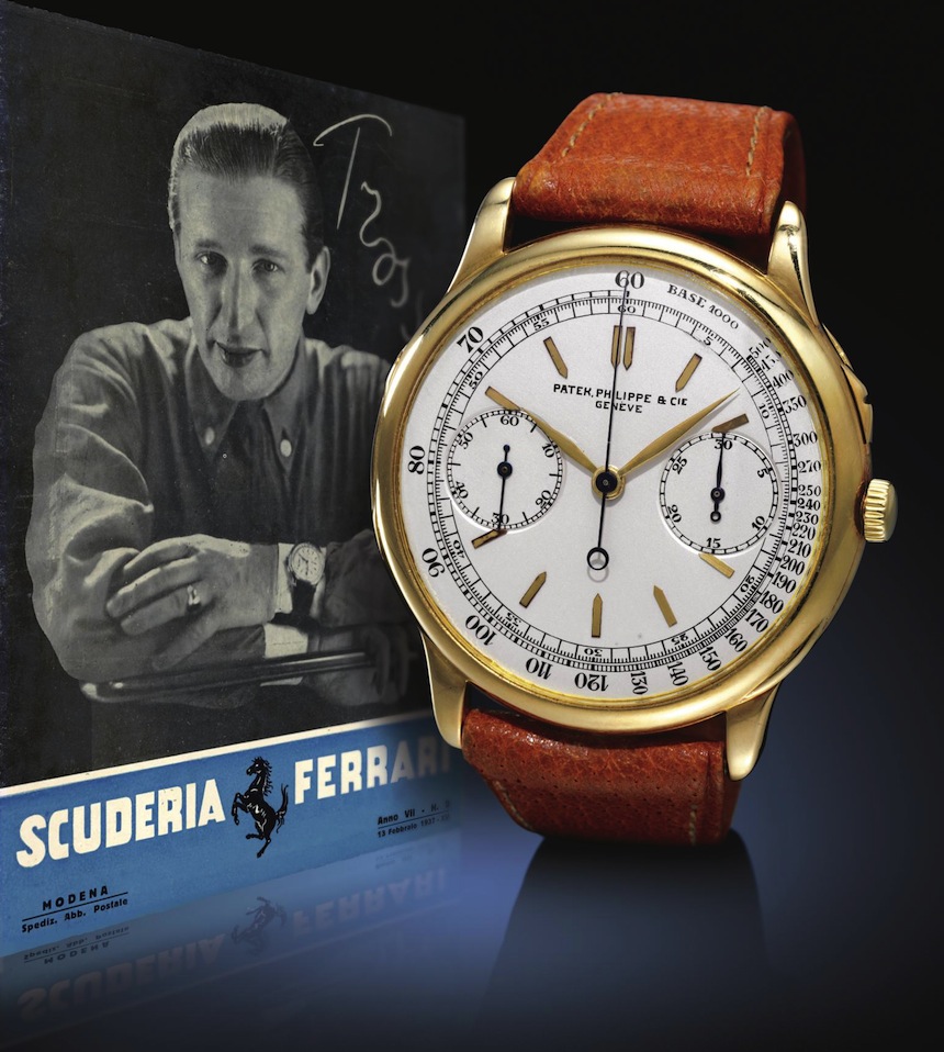 Patek Philippe Rare Extra Large Single Button Chronograph (possibly unique)