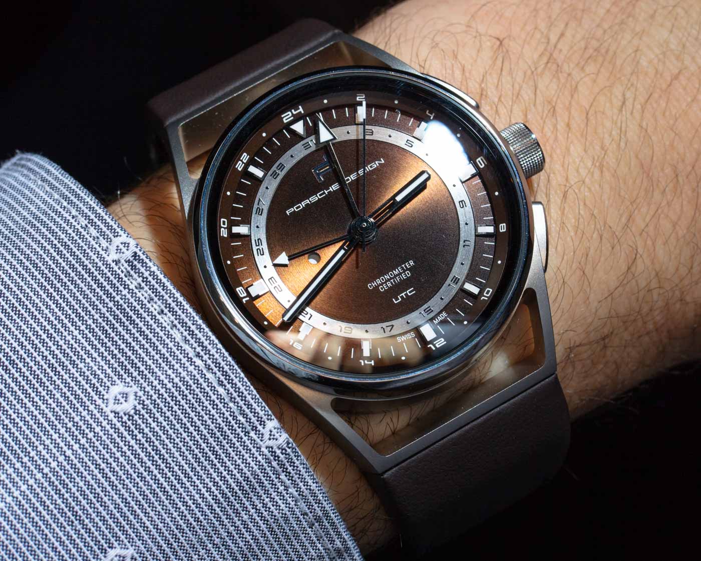 Porsche Design 1919 Globetimer UTC wrist photo