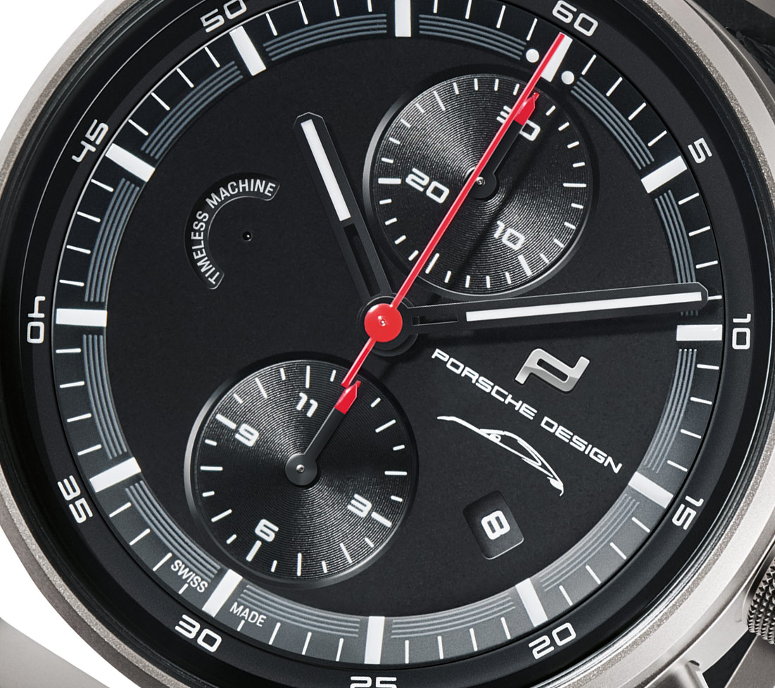 Porsche Design 911 Chronograph Timeless Machine dial