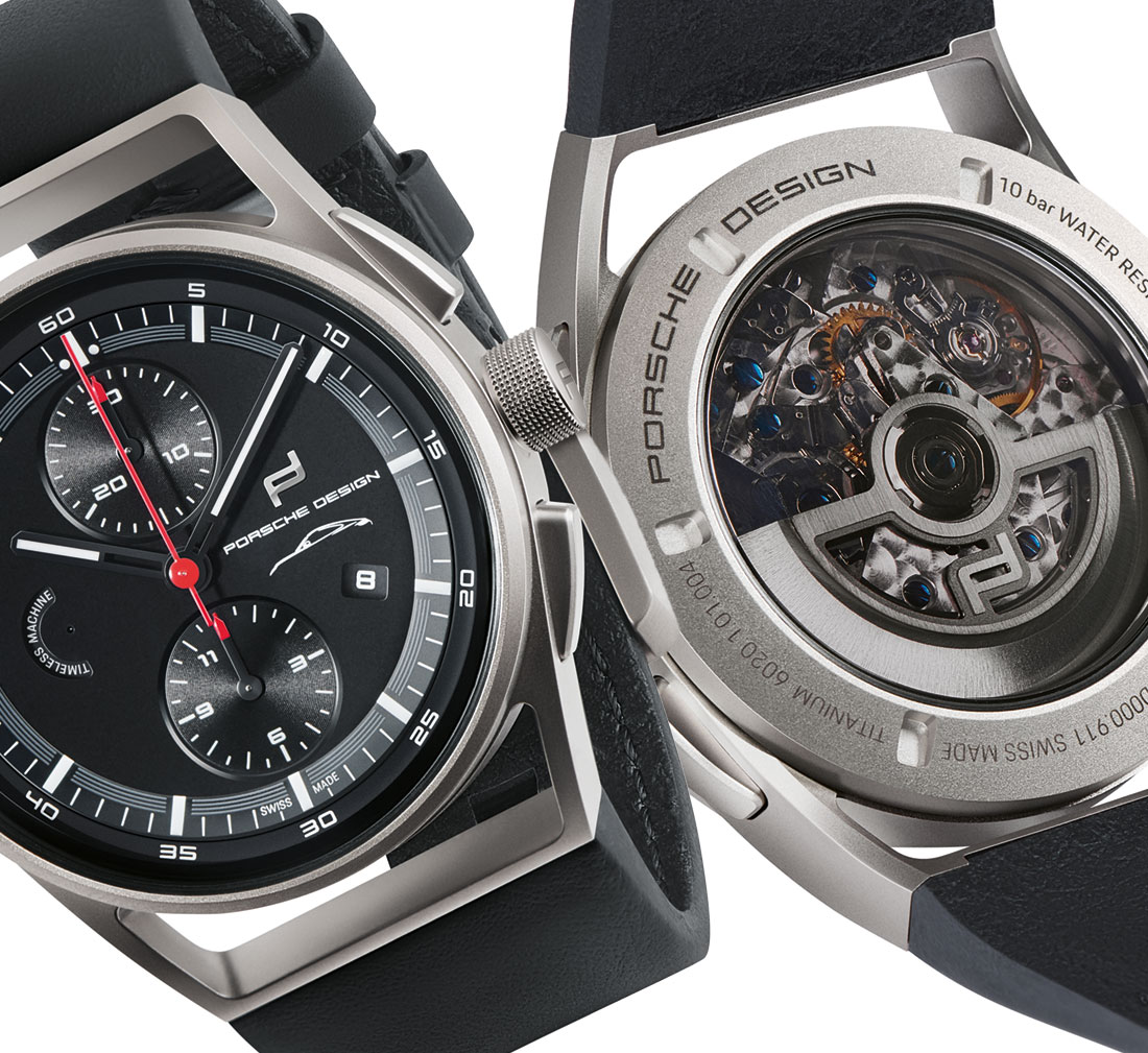 Porsche Design 911 Chronograph Timeless Machine front back