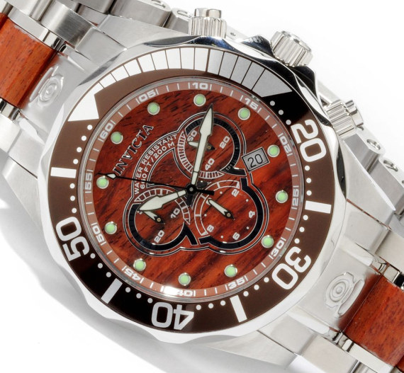 Pro Diver Wood dial