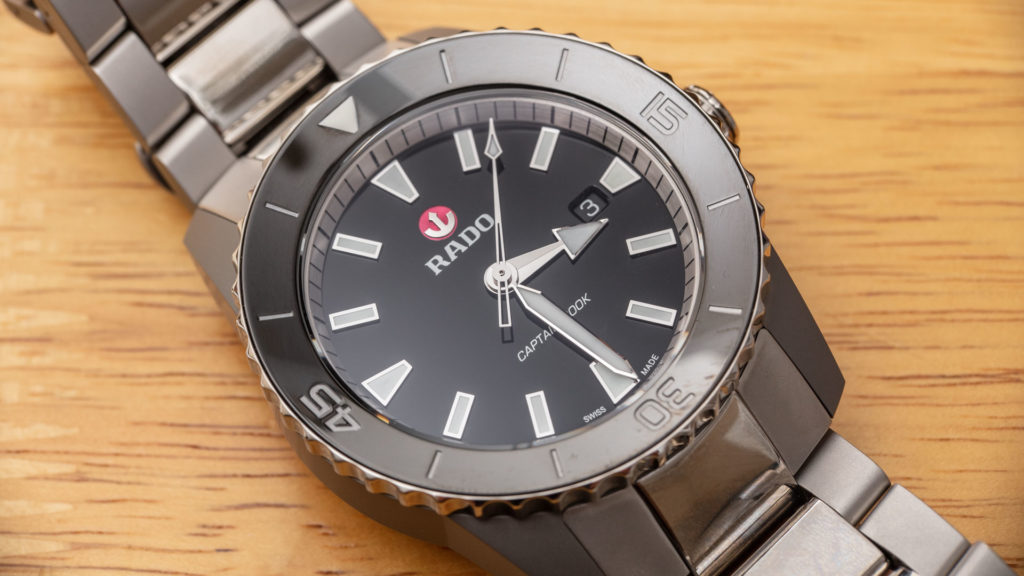 rado captain cook 45mm