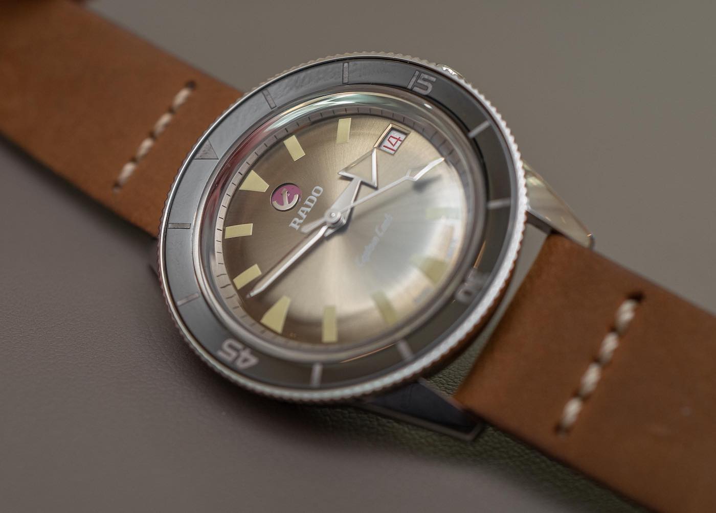 Rado Captain Cook 37mm bronze patina dial