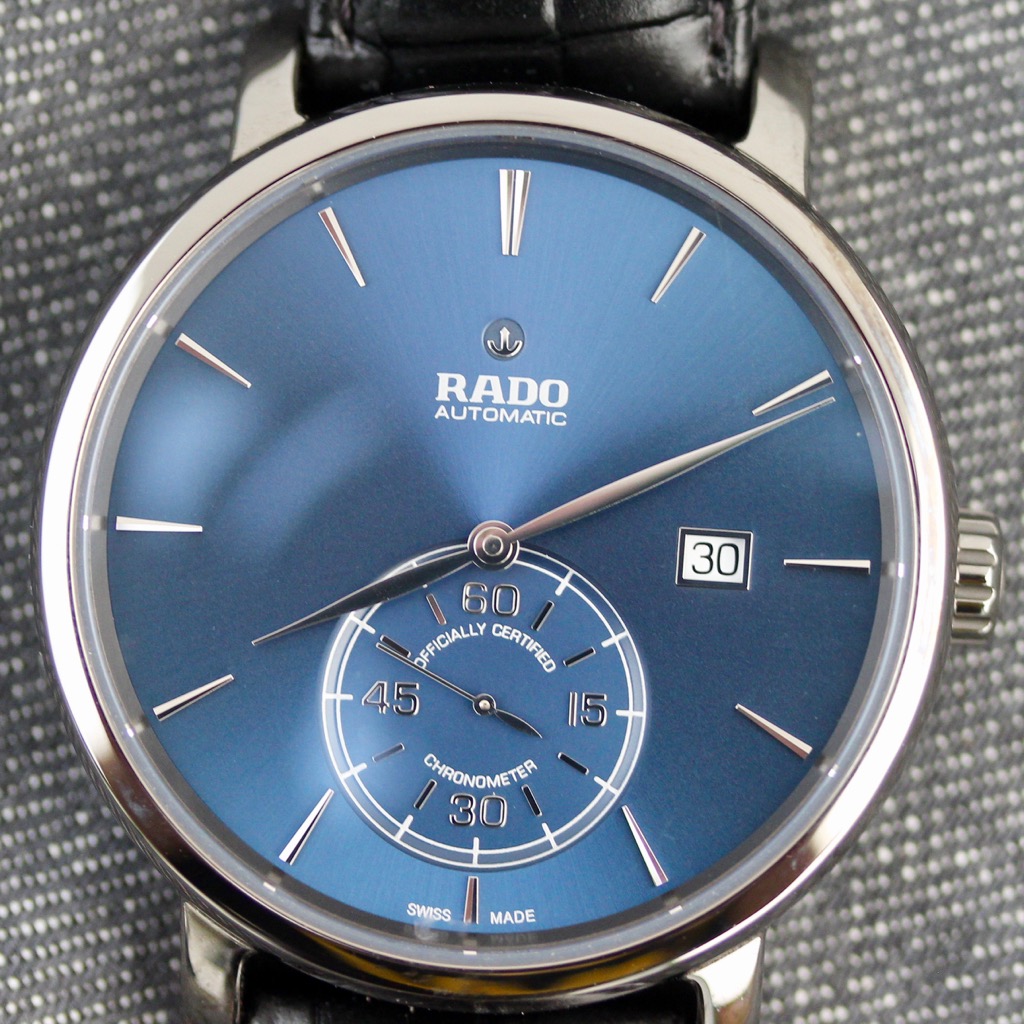 rado diamaster petite seconde dial