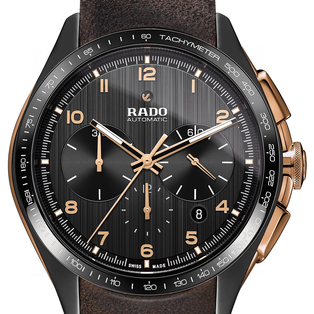 Rado HyperChrome Bronze Chronograph front view
