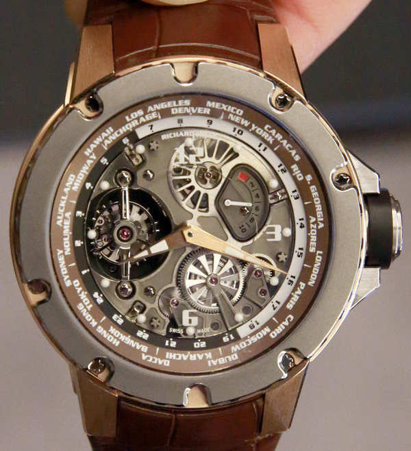 Richard Mille 58-01 Tourbillon World Timer Limited Edition Watch