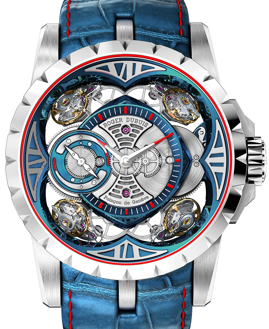 3d art Roger Dubuis Excalibur Quatuor Cobalt MicroMelt