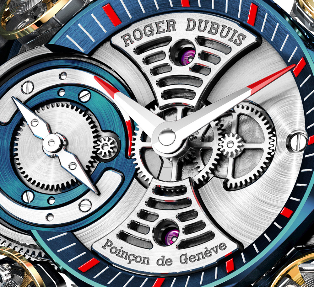 Roger Dubuis Excalibur Quatuor Cobalt MicroMelt movement