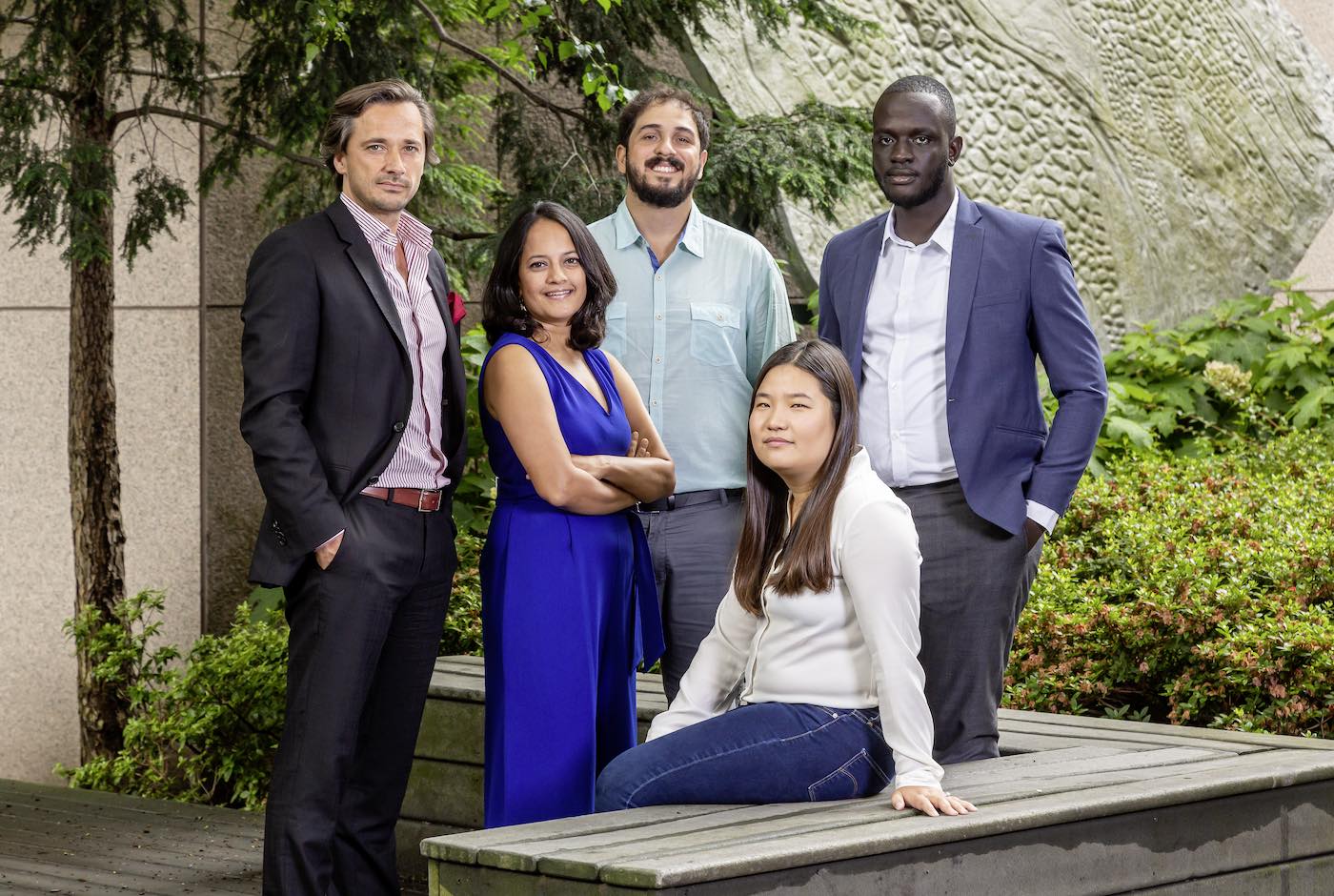 The five laureates of Rolex Awards For Enterprise 2019, each of whom will enjoy Rolex's support in furthering their projects and respective, respectable goals.
