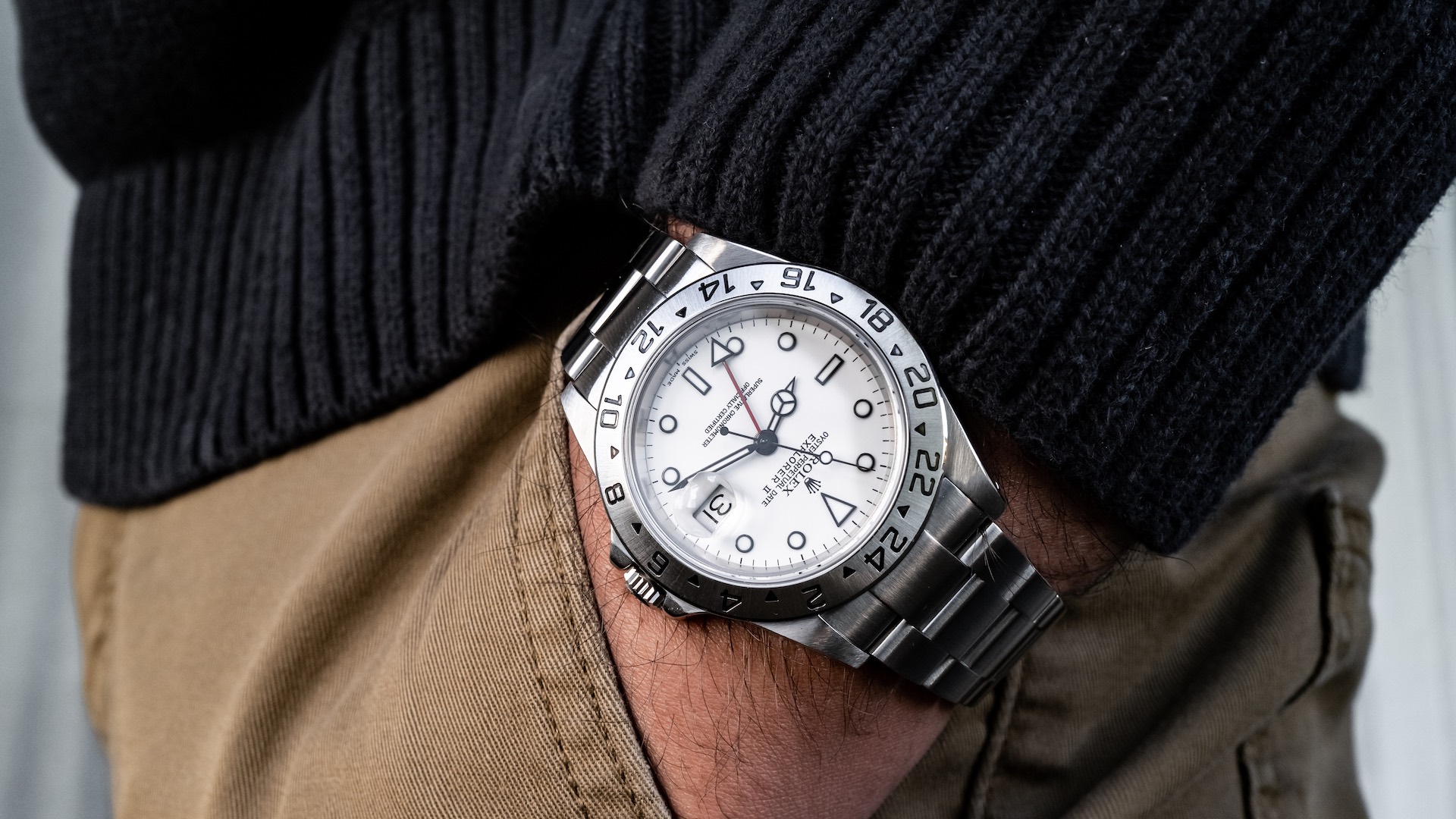 rolex explorer ii 16750